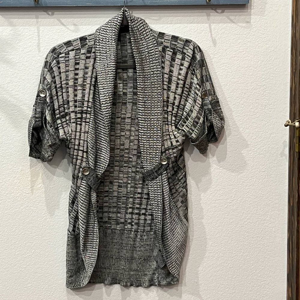 Tunic Length Open Front Sweater - Petite